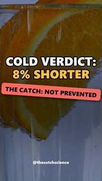 Vitamin C vs colds — the Cochrane verdict nobody shares