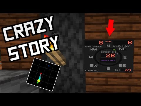 CRAZY STORY | Minecraft Tornado Survival #23 (Protomanlys Weather)