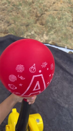 JUMBO RED BALLOON EXPLODES#shortsviral