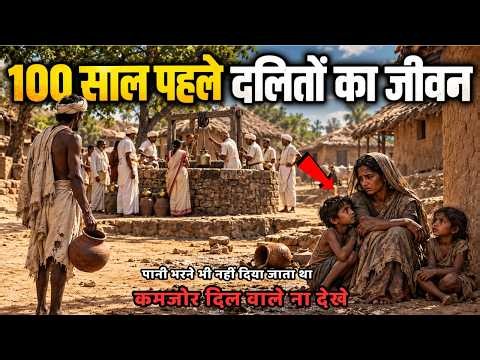 100 साल पहले दलितों का जीवन | Life of Dalits 100 Years Ago (AI Reconstruction)