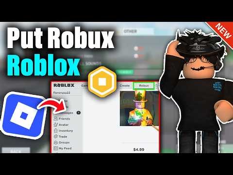 How to Put Robux in your Roblox Account?
