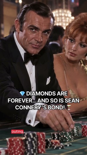 💎 DIAMONDS ARE FOREVER… AND SO IS SEAN CONNERY’S BOND! 🍸