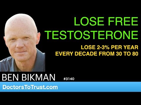 BEN BIKMAN t1 | LOSE FREE TESTOSTERONE LOSE 2-3% PER YEAR EVERY DECADE FROM 30 TO 80