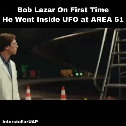 Bob Lazar on first time he entered a UFO at AREA 51 👽🛸"Why does it have little furniture inside? Essentially a little seats."The UFO whistleblower was stunned entering the craft:"I was shocked at how sparse the inside of the craft was. Everything was the same color, the same texture, and it all appeared to be the same material." He called the interior "Very ominous."The seats were far too small for adult humans.Then came the real twist. Someone deliberately removed the amplifier: "Kind of the 