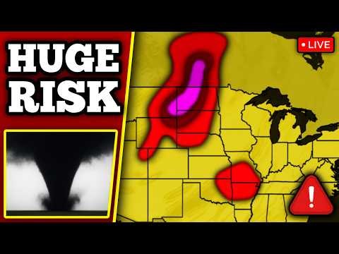 🔴 BREAKING SEVERE WEATHER OUTBREAK COVERAGE - Derecho & Large Tornadoes With LIVE Storm Chasers...