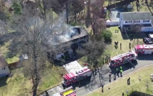 Deadly New City house fire leaves woman dead as firefighters battle heavy flames and structural collapse