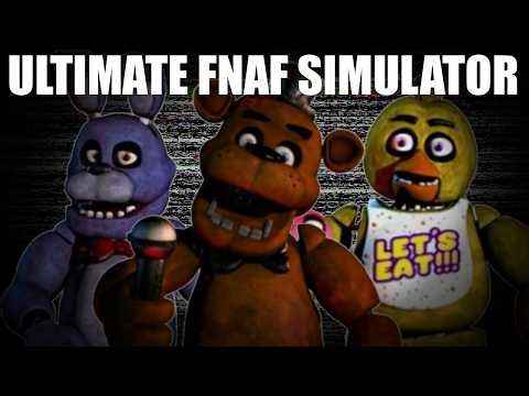 Playing as the ANIMATRONICS In ULTIMATE FNAF SIMULATOR