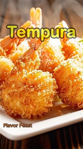 Tempura will surprise you! 🍤 #Tempura #FoodHistory #FoodCulture #FlavorFeast #FoodFacts #aivideo