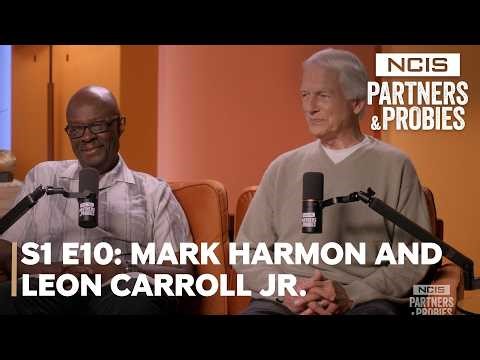 NCIS Legends Mark Harmon and Leon Carroll Jr.