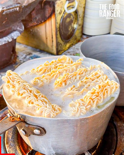 Most incredible street food instant noodle maggi recipe | The Food Ranger