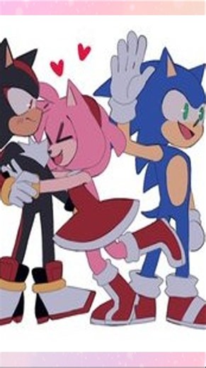 Amy Hugs Shadow, NOT SONIC! OOPS! | Sonic Comic Dub