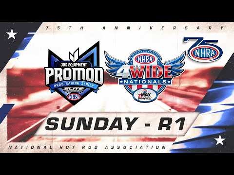 NHRA Pro Mod Series Round 1 LIVE from the NHRA 4-Wide Nationals
