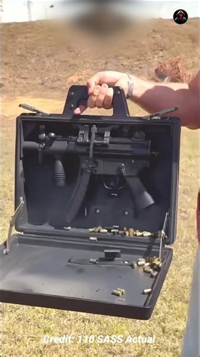 How does a briefcase gun work ?