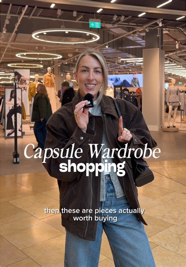Come shop with me for capsule wardrobe spring basics 👏🏻🤍 @marksandspencer is just so good right now! Links are in my bio on @shopltk #comeshopwithme #marksandspencerclothing #comeshoppingwithme #marksandspencerfinds