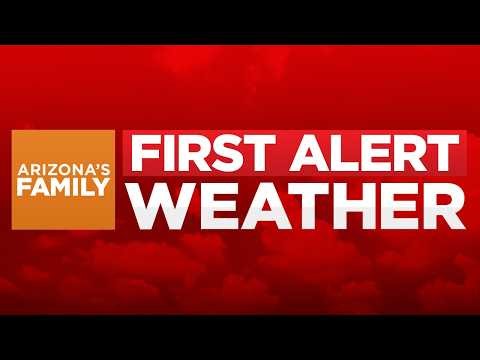 LIVE: Tornado watch right now in Northern AZ, Valley will be soaked tonight