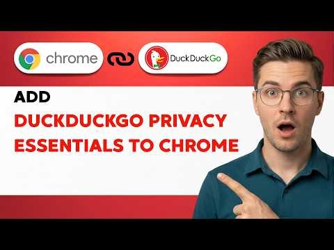 How to Add DuckDuckGo Privacy Essentials to Chrome [2026 Full Guide]
