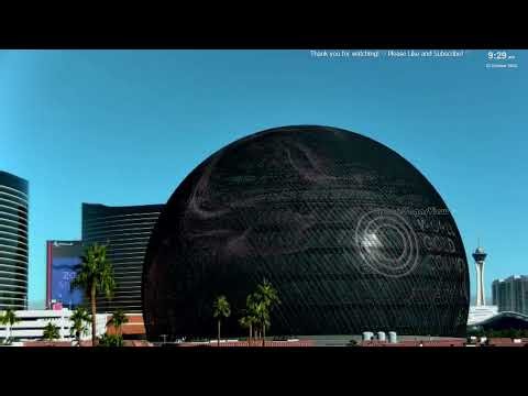 Las Vegas Sphere of Stunning Real-Time View 📍 Live 24/7