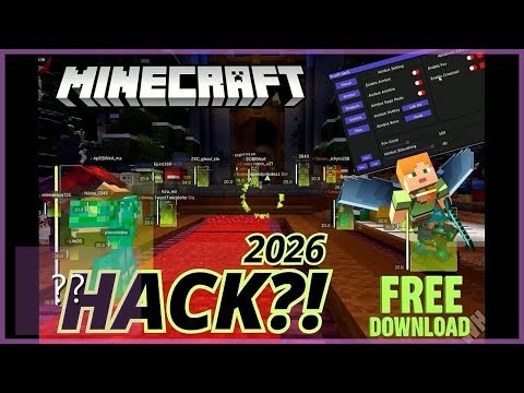 Minecraft Cheats 2026 | Undetected KillAura, ESP & Scaffold (Hypixel Bypass) Minecraft Hack (2026)