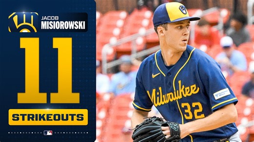 Jacob Misiorowski’s 8th game this season with 10+ STRIKEOUTS! 🔥 | MLB Highlights