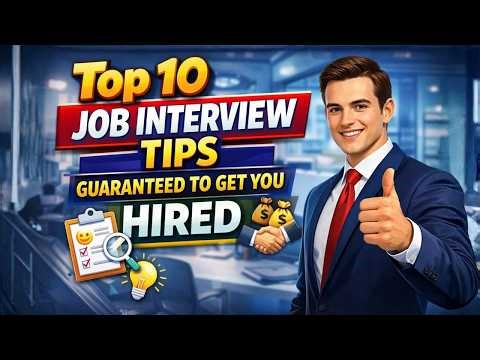 Top 10 Job Interview Tips Guaranteed to Get You Hired