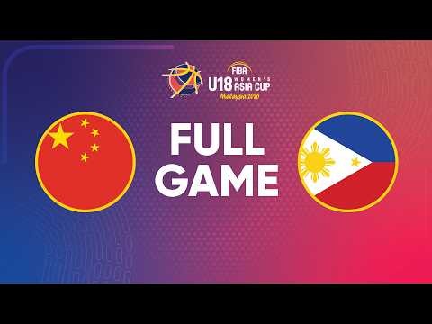 Semi-Finals | China v Philippines | Full Basketball Game | FIBA U18 Women's Asia Cup 2026 Division A