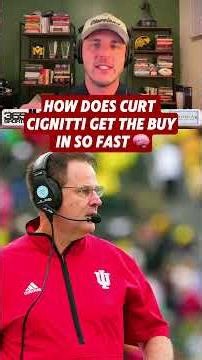 How Does Curt Cignitti Get the Buy In So Fast 🧠