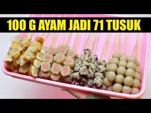 IDE JUALAN 2026! SEKALI NGADON JADI 4 VARIAN!! CILOK BAKAR EMPUK MODAL RECEH!