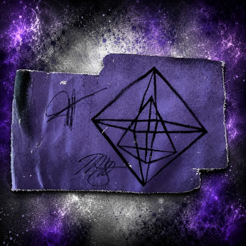 Rise Up Flag, video shoot 2015 (purple)