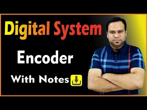 Encoder | Digital Electronics | Digital System | B.tech 3 sem