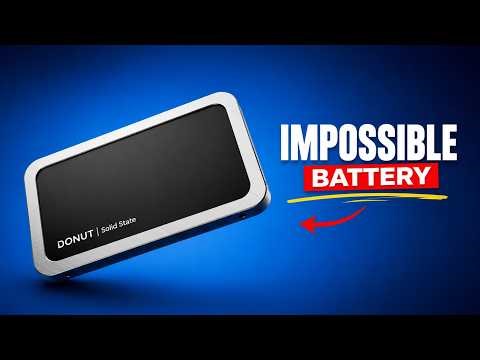 World’s FIRST Solid State Battery Finally Works… But There’s A Catch