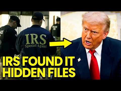 Trump SCREAMS in Rage IRS Discovers NEVER Reported SHOCKING Files