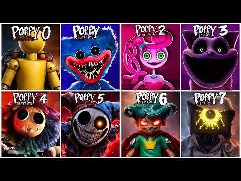 Poppy Playtime Full Game Movie – Chapter 0 1 2 3 4 5 6 7 | All Bosses, All Endings 4K 2026