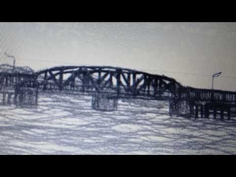 Old Kings Ferry Swing Bridge (1926) Georgetown, Georgia 