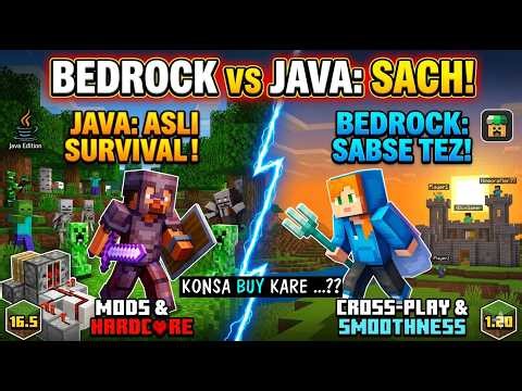 Minecraft to buy in 2026 🔥🔥😎 Java vs Bedrock 😱