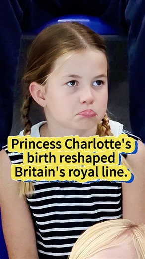 Princess Charlotte's birth reshaped Britain's royal line. #charlotte #kate #elizabeth #william