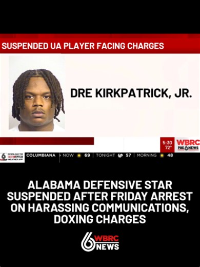 Dre Kirkpatrick Jr. arrest: harassing communications and doxing charges