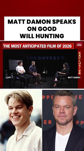 Odyssey Movie: Matt Damon Reflects On Good Will Hunting Legacy | India Today Exclusive
