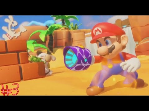 Mario + Rabbids Kingdom Battle Part 3 Sherbet Desert!