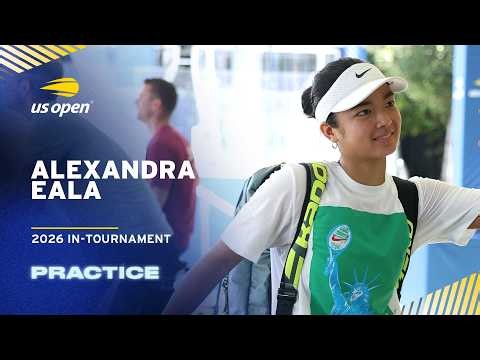 LIVE | Alexandra Eala | Practice Session | 2026 US Open