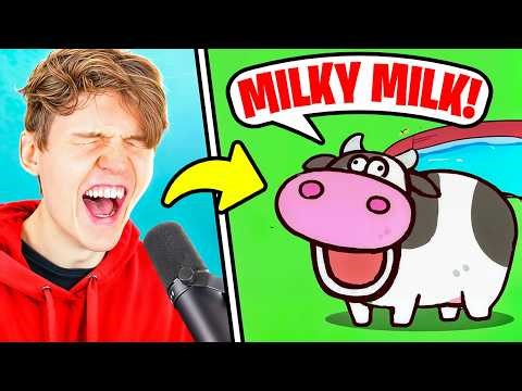 The Animals In THIS ZOO Use OUR VOICES?! (Funniest Games Ever!)