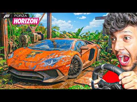 REBUILDING an OLD $67 MILLIOIN LAMBORGHINI to FASTEST LAMBO EVER! 🔥 - Forza Horizon 5 | LOGITECH G29