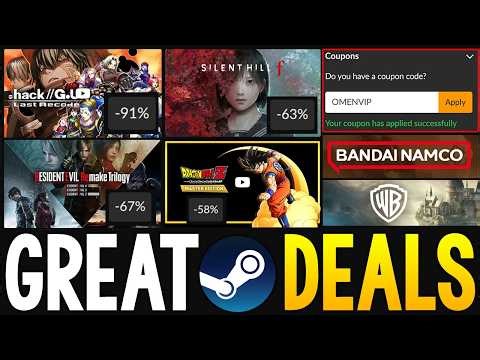 AWESOME NEW STEAM GAME DEALS AND SALES - TONS OF GREAT GAMES CHEAP!