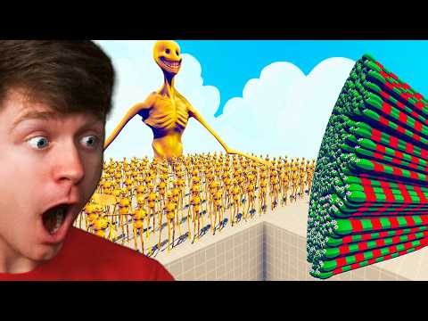 Reacting to VERITY ARMY vs EVERY GOD in TABS!
