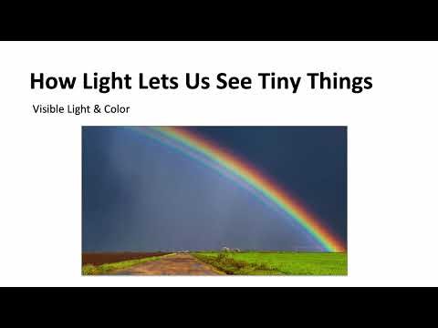 How Light Lets Us See Tiny Things