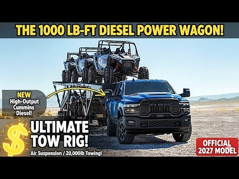 The 2027 RAM Power Wagon Is Here: A New Era For The Ultimate Heavy-Duty Off-Roader