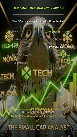 Meet The Small Cap Analyst — AI-Powered Hidden Gems Before Wall Street Notices | Project Olympus