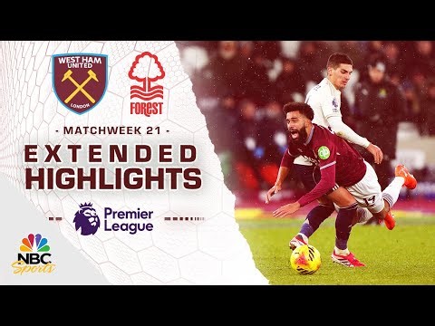 West Ham United v. Nottingham Forest | PREMIER LEAGUE HIGHLIGHTS | 1/6/2026 | NBC Sports
