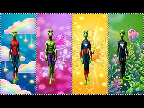 Alien Dance Battle | Dame Tu Cosita | Superheroes | Full HD #102