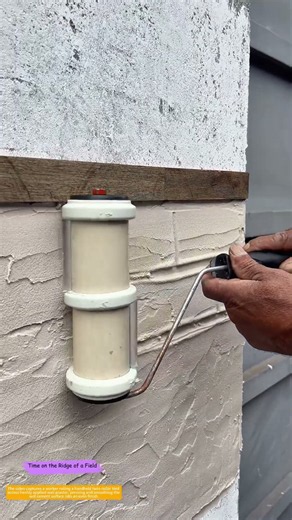 How One Roll Smooths Wet Render Flat