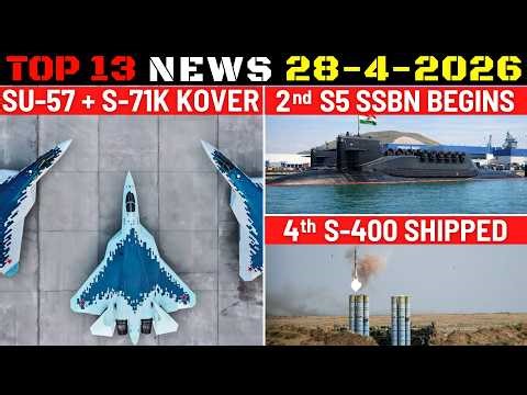 Indian Defence Updates : Su-57 with Kover,2nd S5 SSBN,Dhvani HGV Test,S-400 Delivery,Akash To UAE